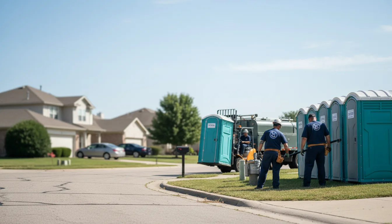Porta Potty Rental in Black Oak, AR near me